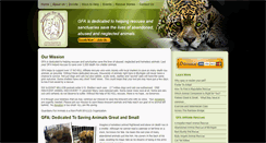 Desktop Screenshot of guardiansforanimals.org